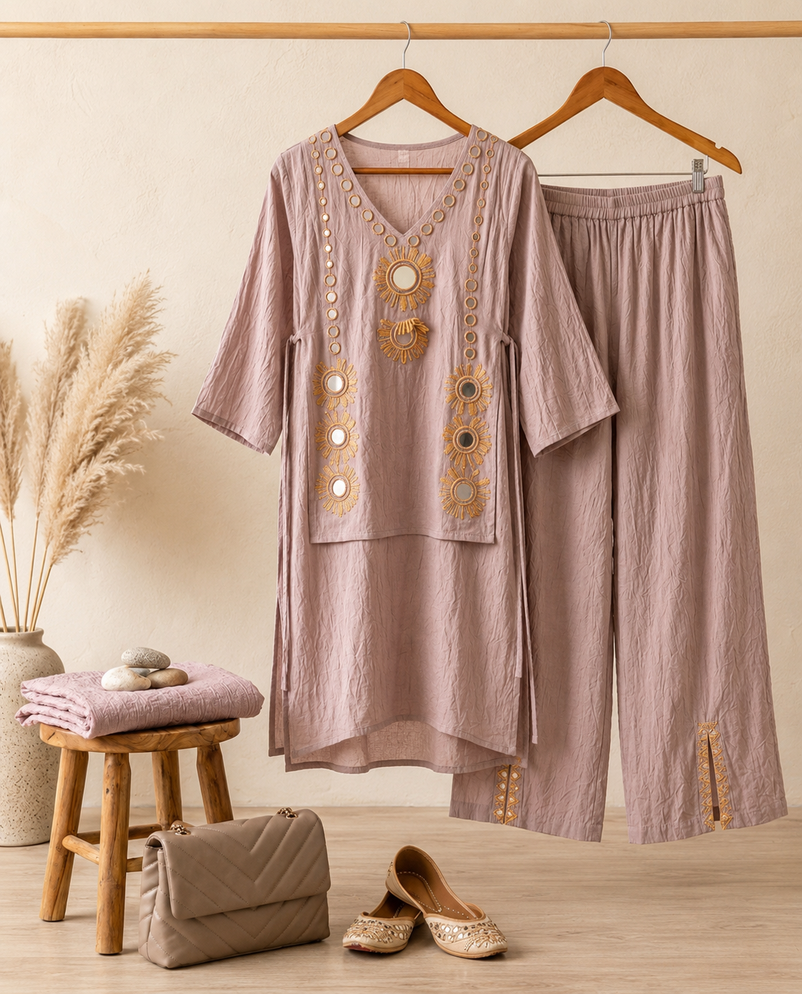 ELEGANT PINK CO-ORD SET