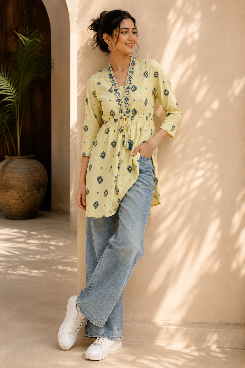 Mellow Haze Kurti
