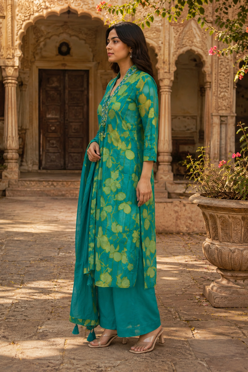 Aavya Floral Kurta Set