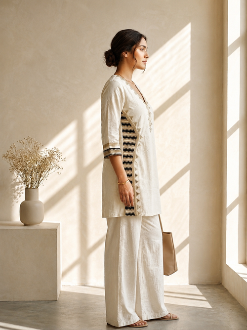 Boho Luxe Ivory Co-Ord Set