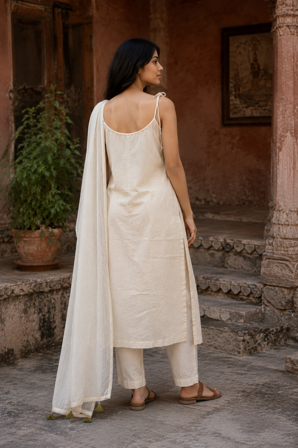 Aaranya Khadi Cotton Premium Kurti