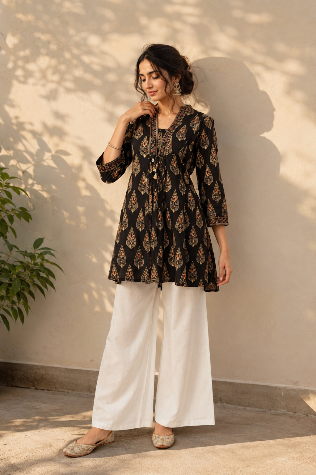 Midnight Motif Kurti
