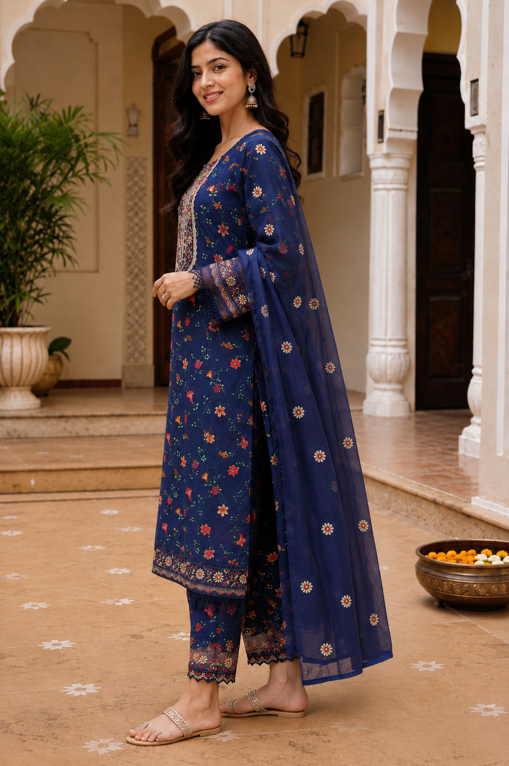 Neelrooh Gulzar Gulbahar Set