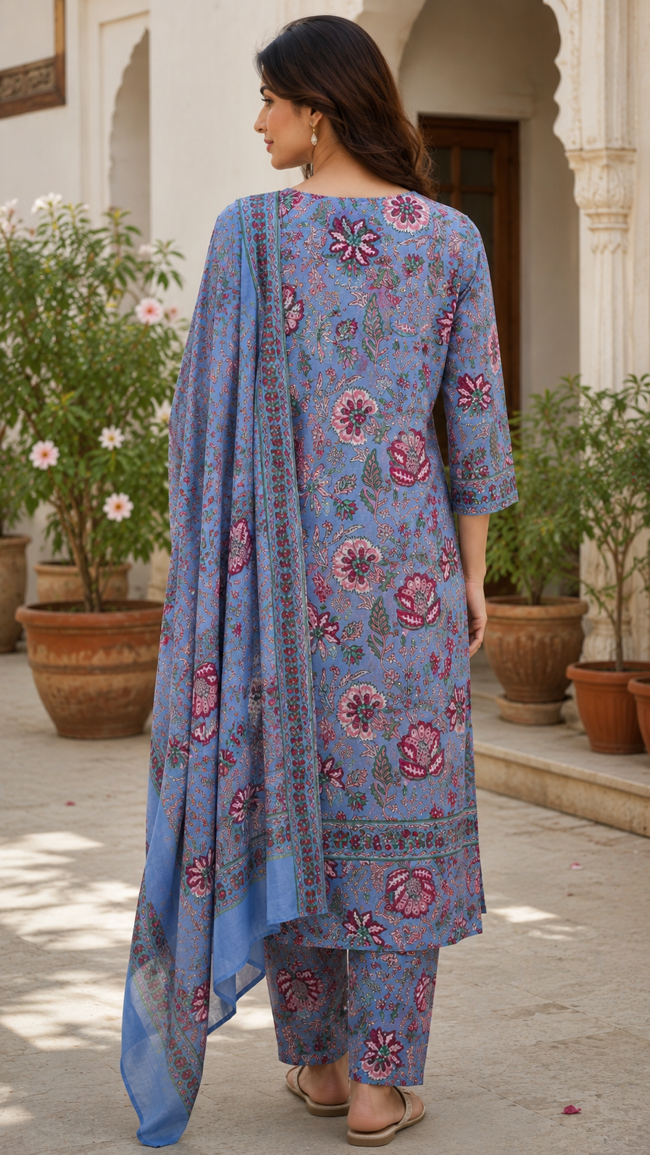Rajwada Phoolkari Printed Set