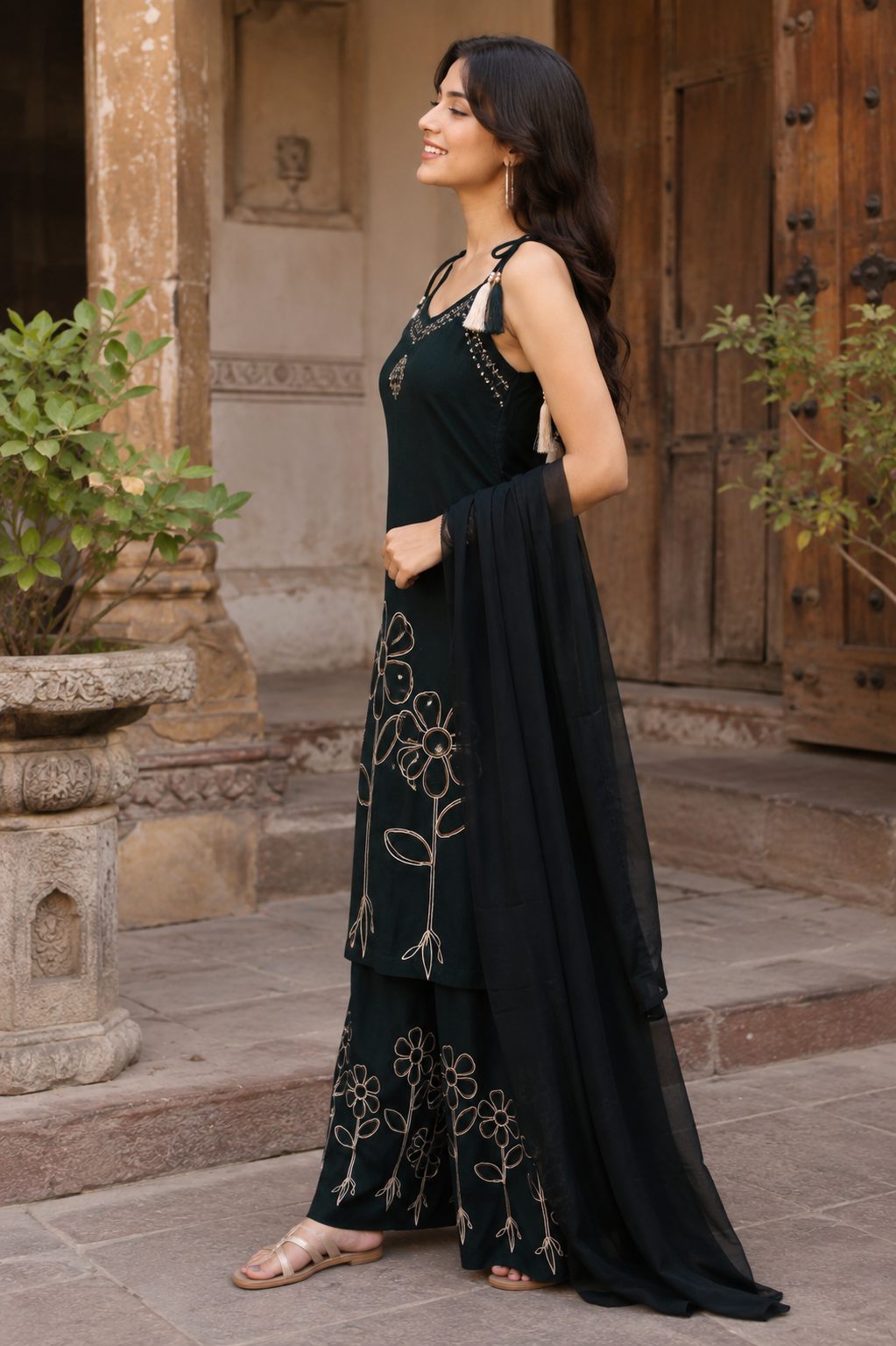 Mehreen Premium Floral Kurti