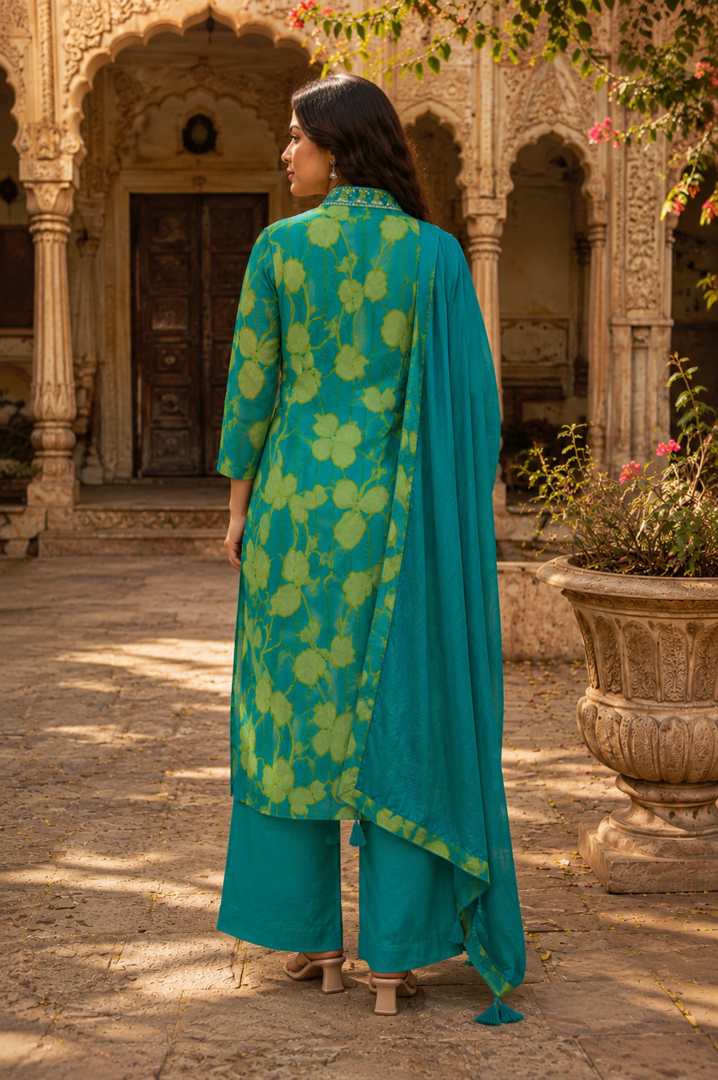Aavya Floral Kurta Set