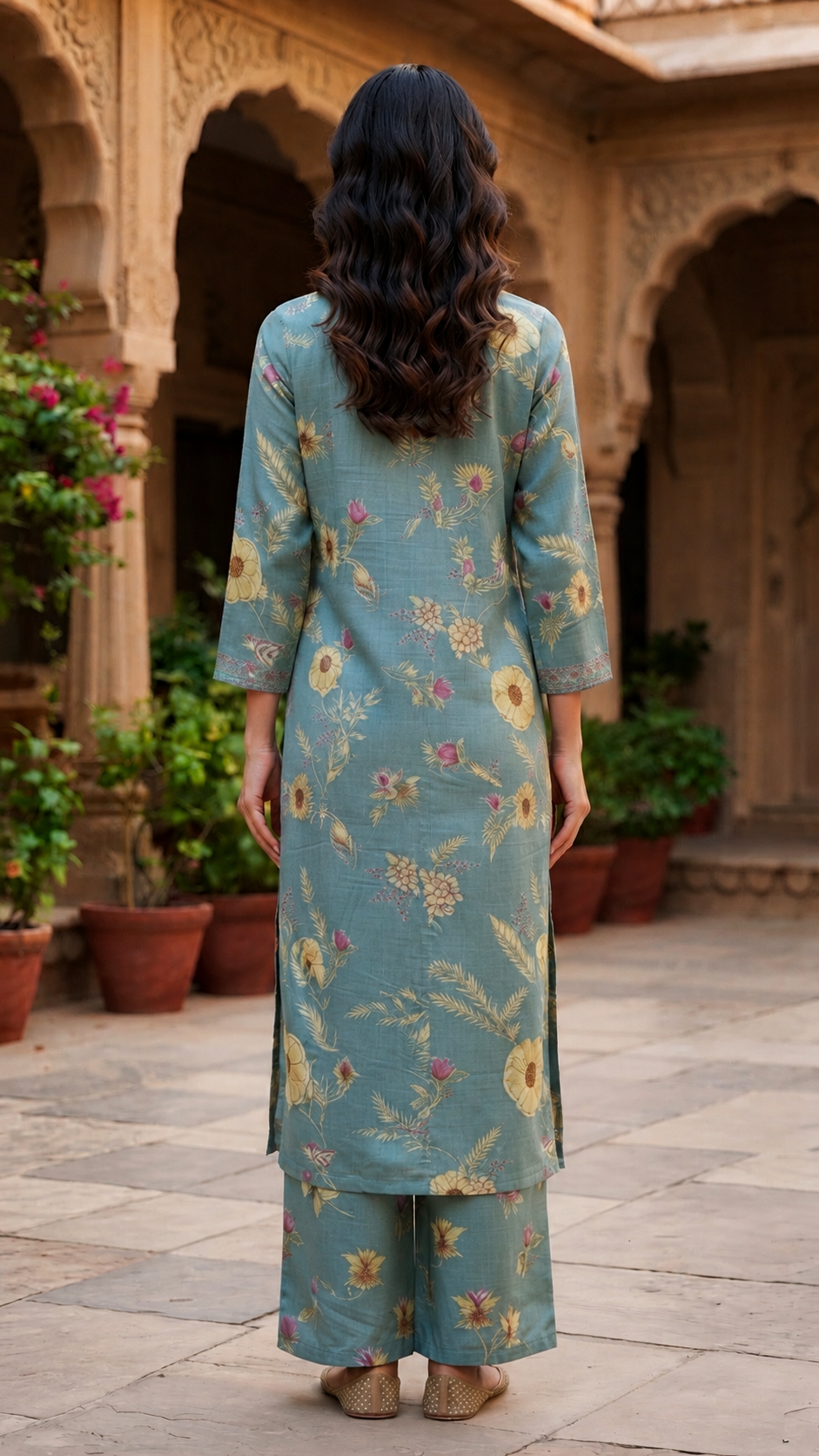 Ruhani Neelrang Heritage Set