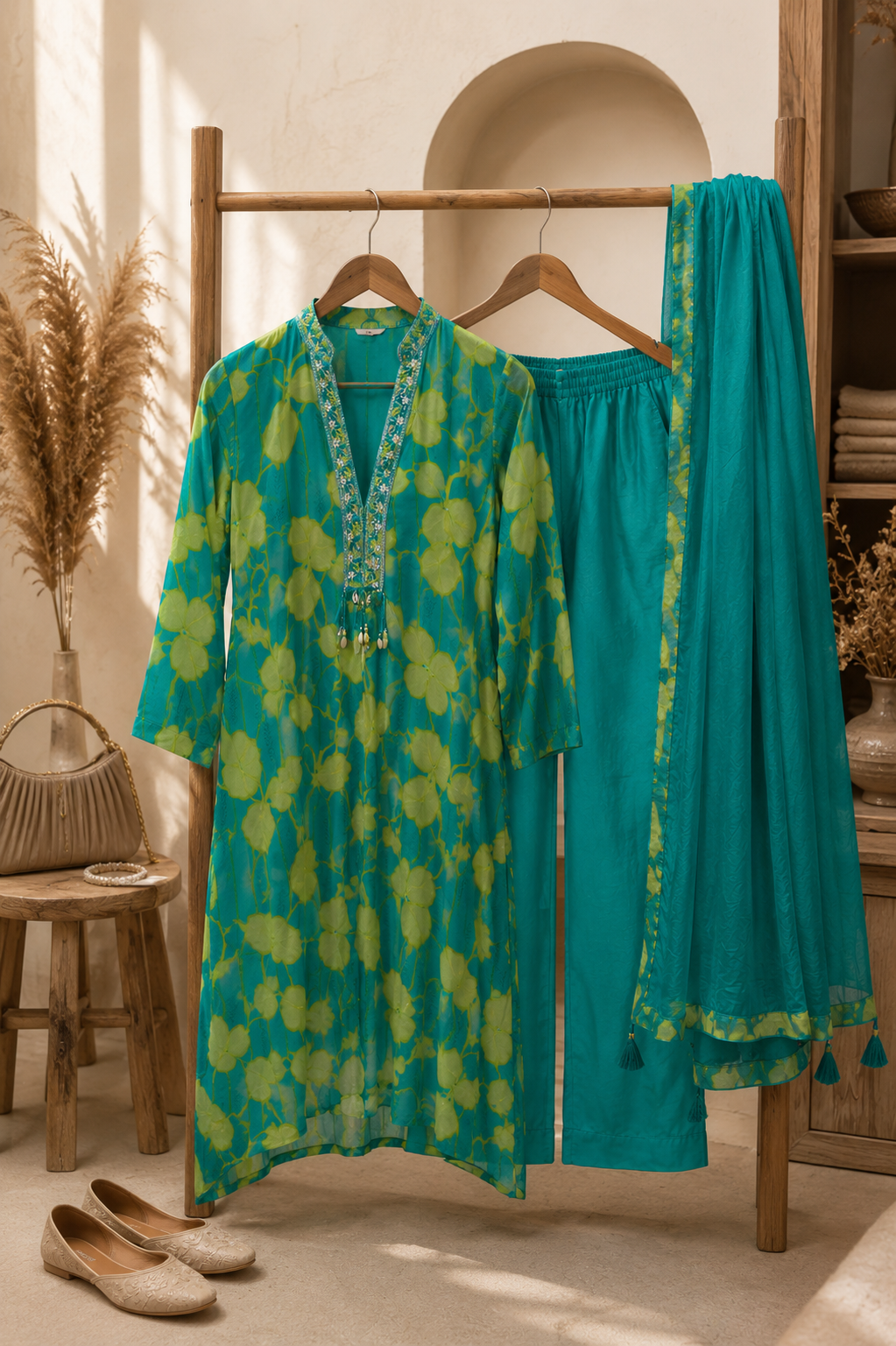 Aavya Floral Kurta Set