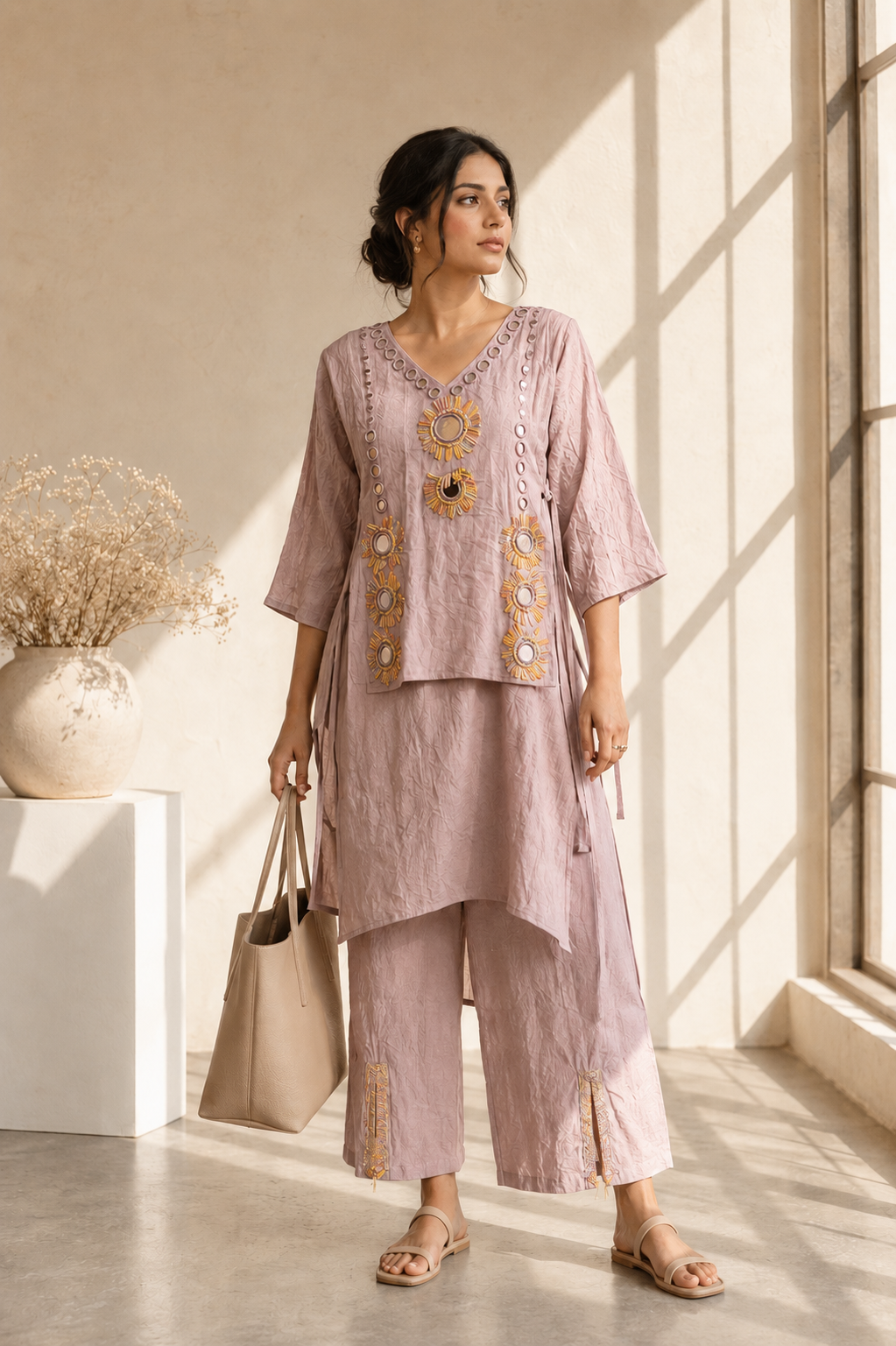 ELEGANT PINK CO-ORD SET
