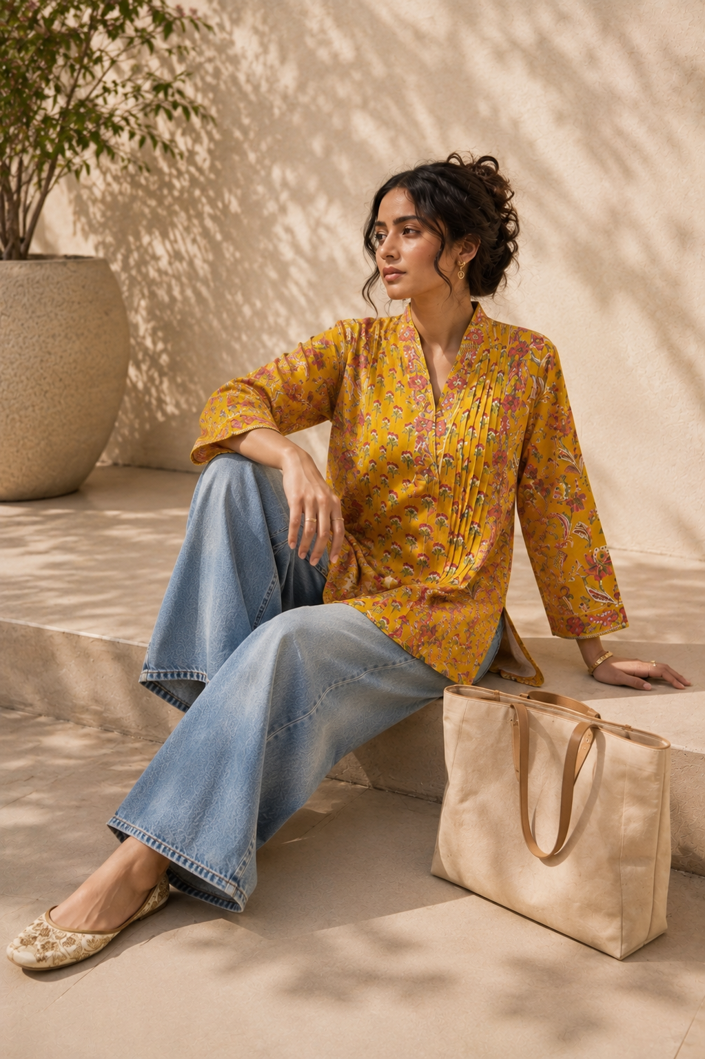 Sunset Daydream Kurti