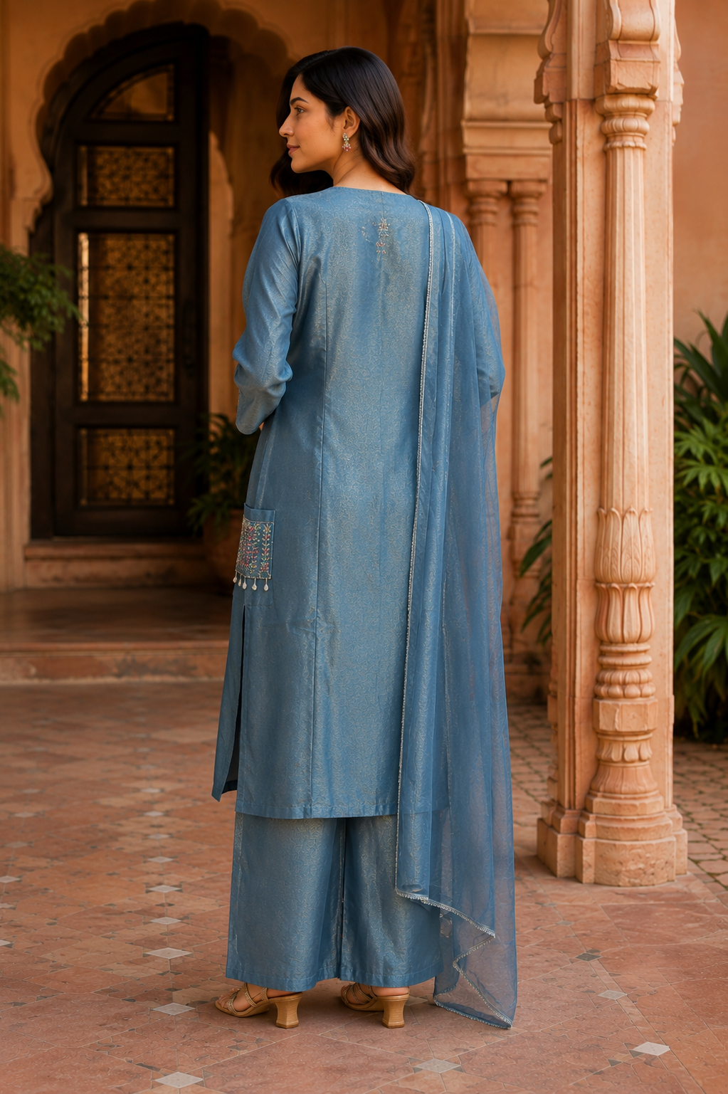 Aarohi Bluebull Bloom Set