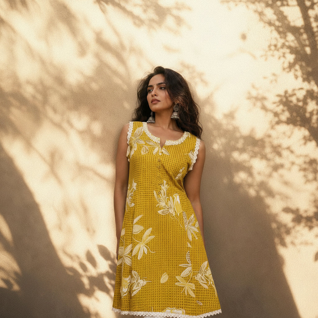 MADHVI HALF LENGTH KURTI