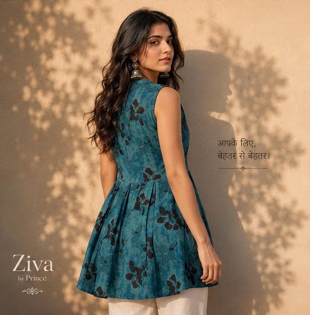 SUMMER ZIVA SHORT KURTI