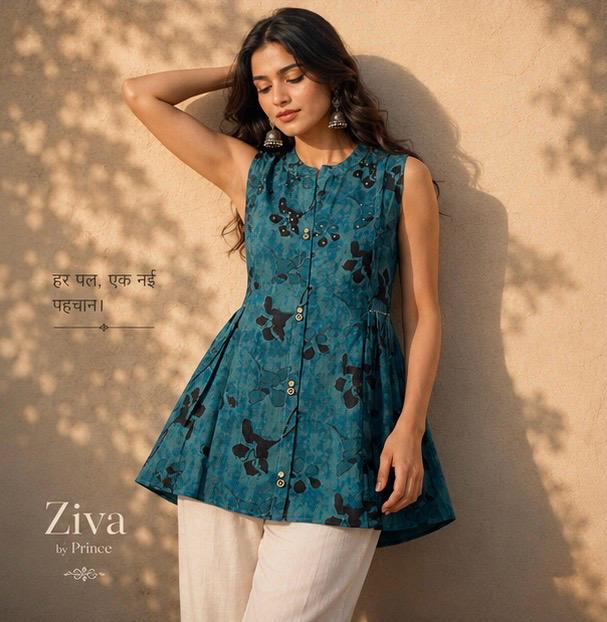SUMMER ZIVA SHORT KURTI