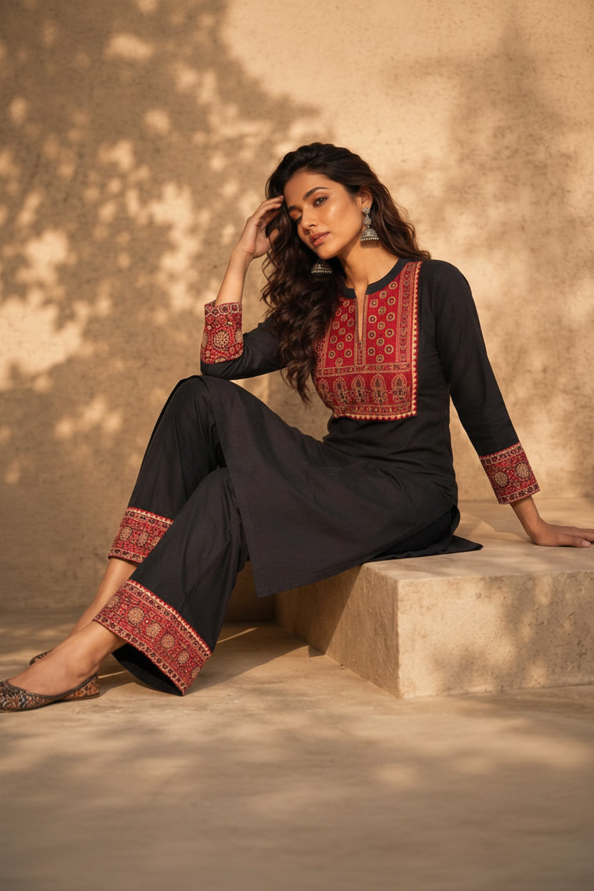 AAVNIRA COTTON CO-ORD SET
